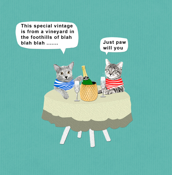 Just Paw Greeting Card