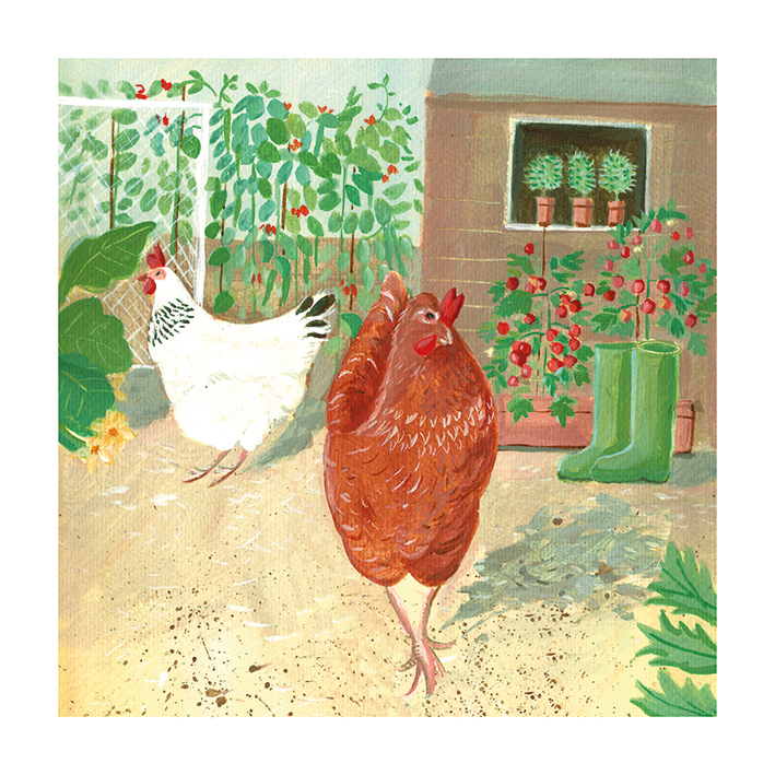 The Vegetable Plot Greeting Card