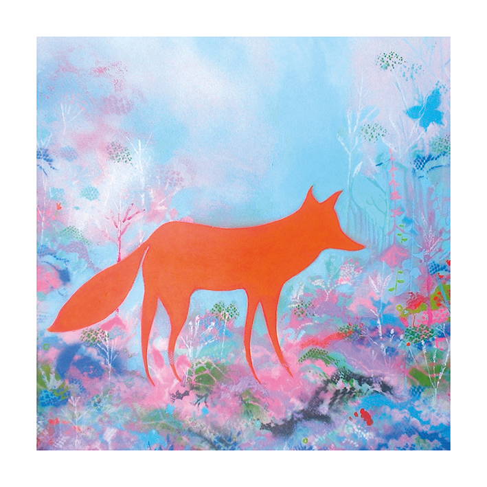 Foxy Greeting Card