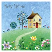 House on the Hill New Home Card