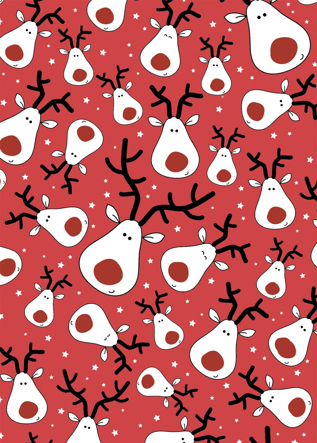Rudolf Christmas Wrapping Paper