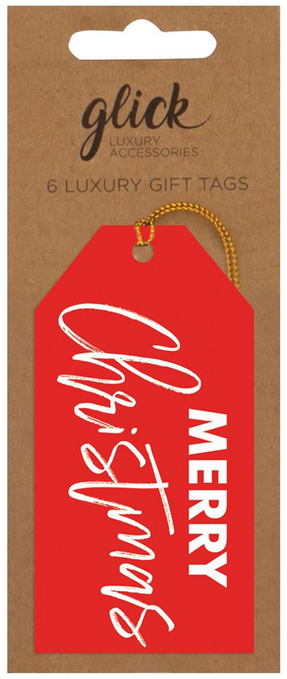 Red Merry Christmas Gift Tags (6)