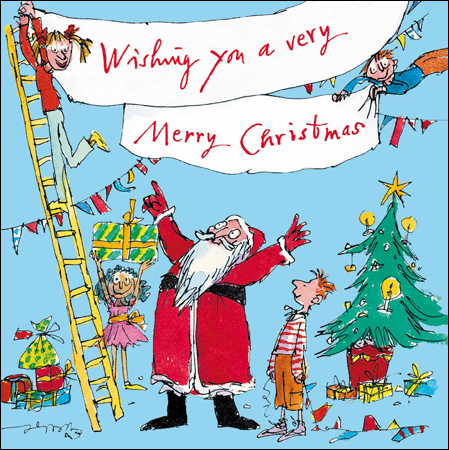 Santa's Helpers Christmas Card