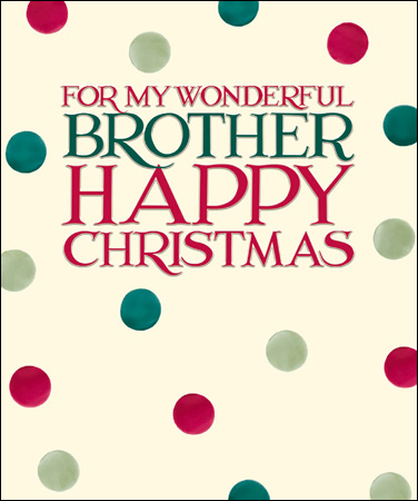 Spots Brother Christmas Card