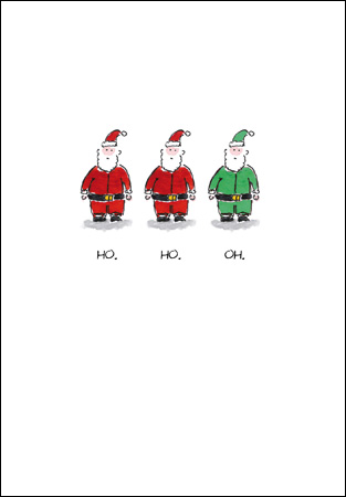 Ho Ho Oh Christmas Card