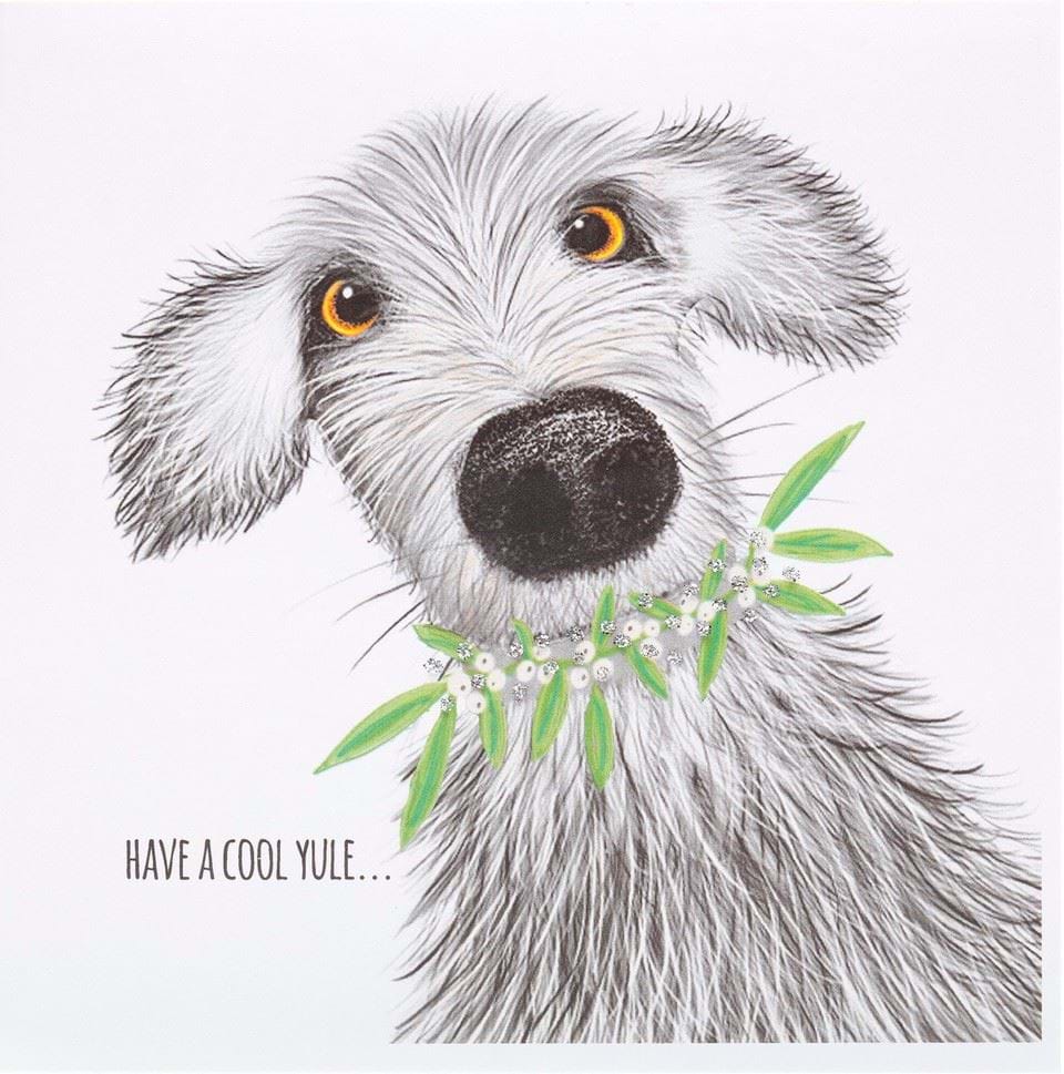 Cool Yule Luxury Christmas Card