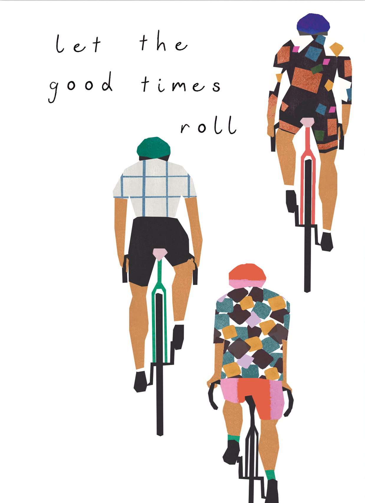 Let the Good Times Roll Birthday Card