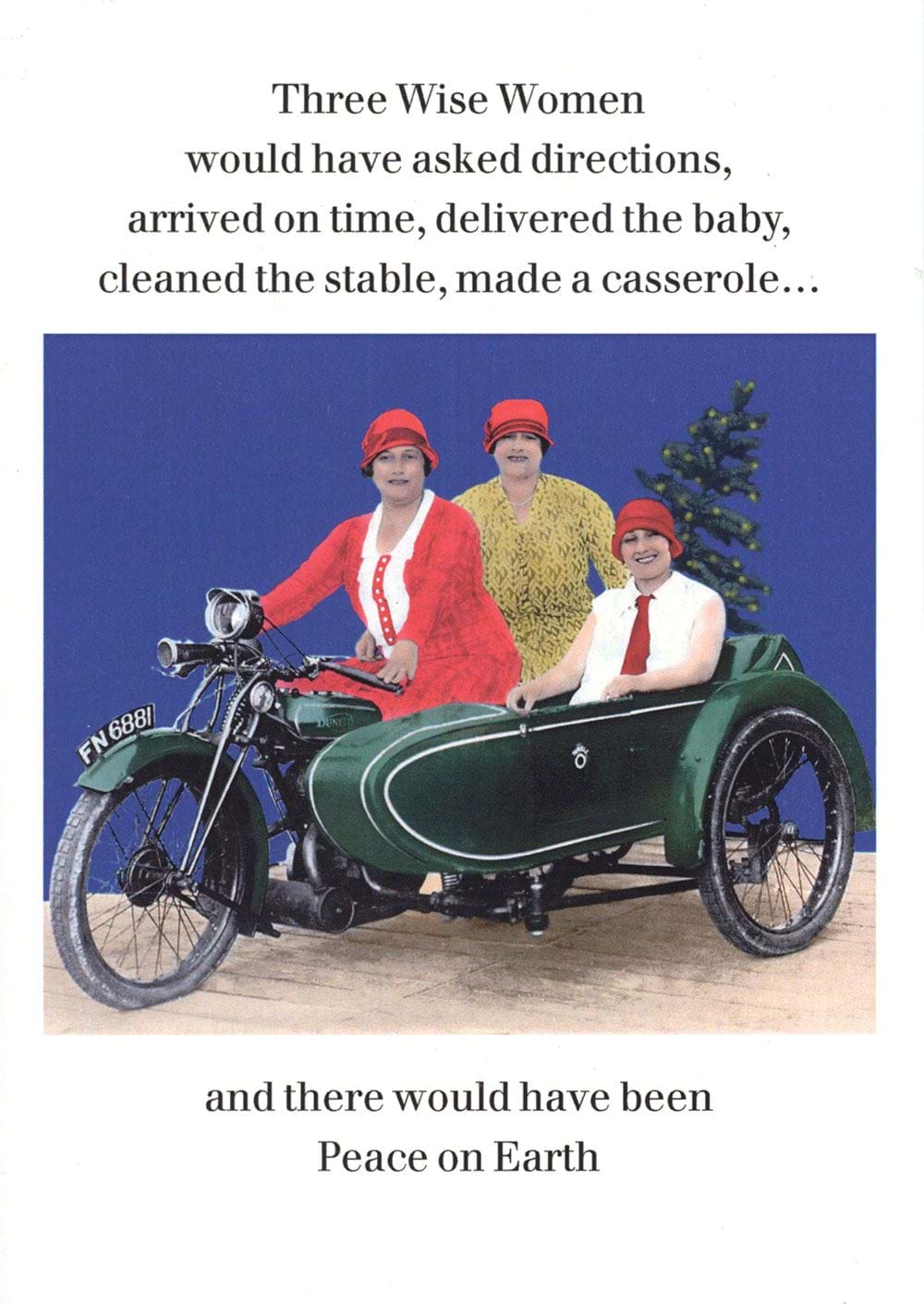 Three Wise Women Christmas Card