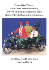 Three Wise Women Christmas Card