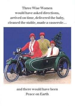 Three Wise Women Christmas Card