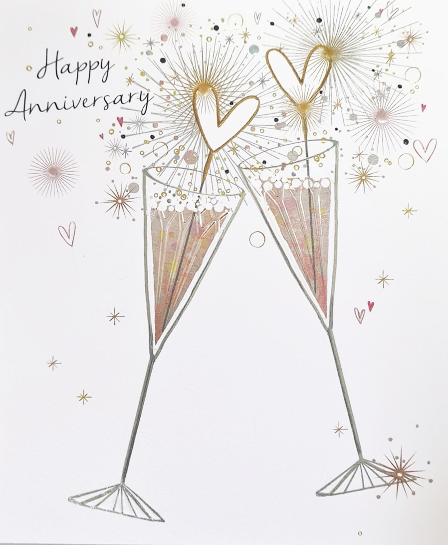 Fruity Fizz Anniversary Card