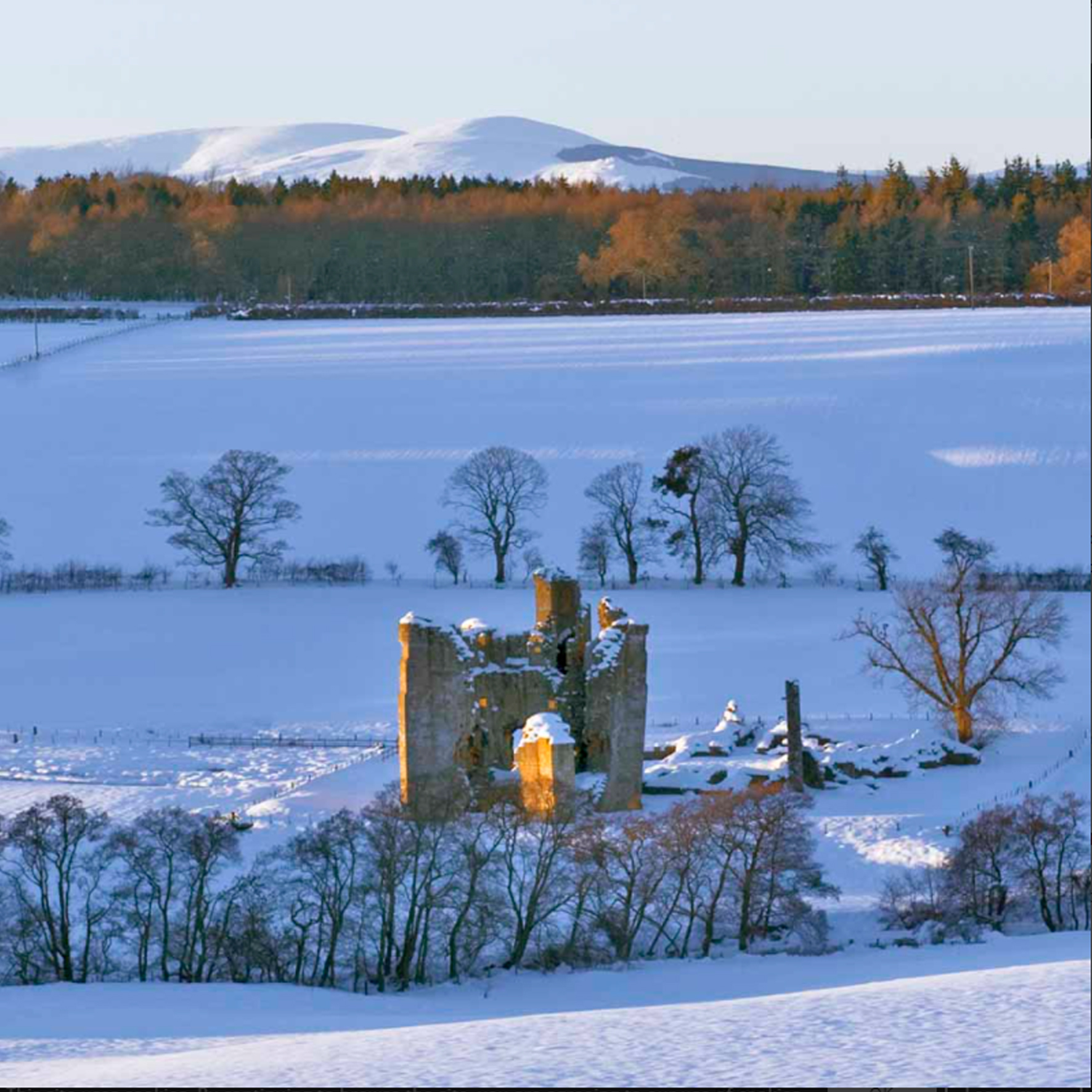 Edlingham Castle Christmas Card Pack (10)