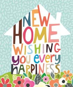 Every Happiness New Home Card