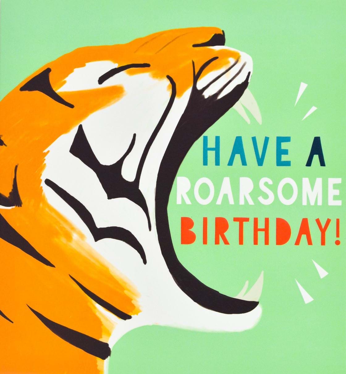 Roarsome Birthday Card