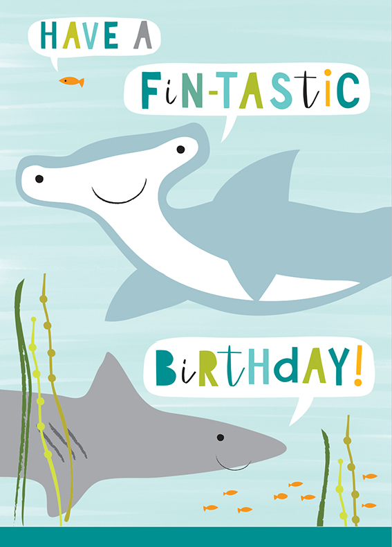 Fin-tastic Birthday Card