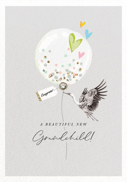 Grandchild New Baby Card