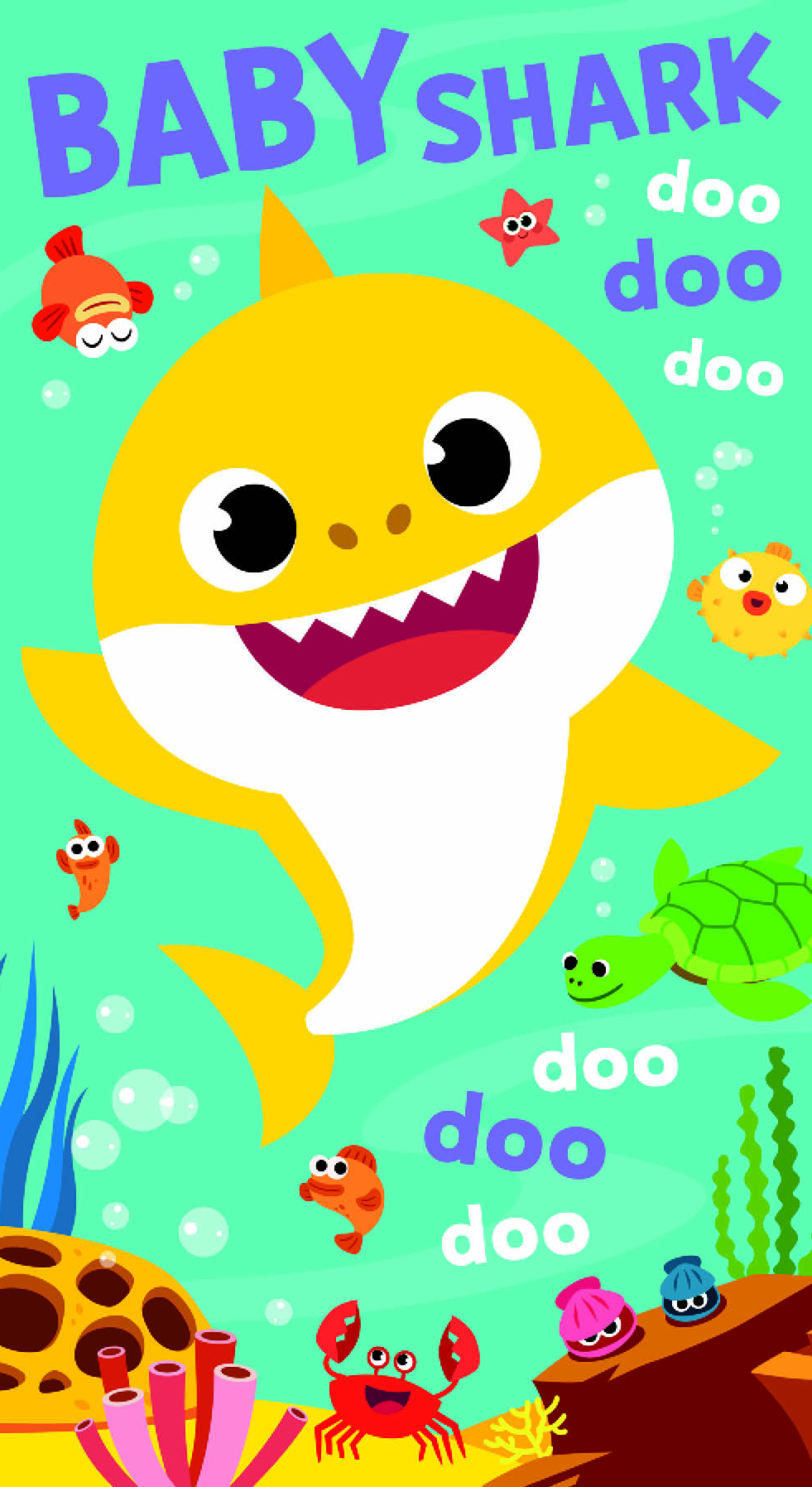 Baby Shark Birthday Card