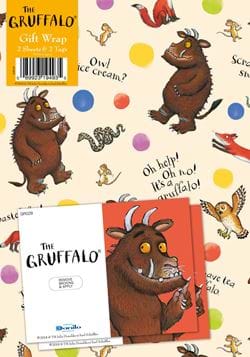 The Gruffalo Wrapping Paper 2 Sheets and 2 Tags