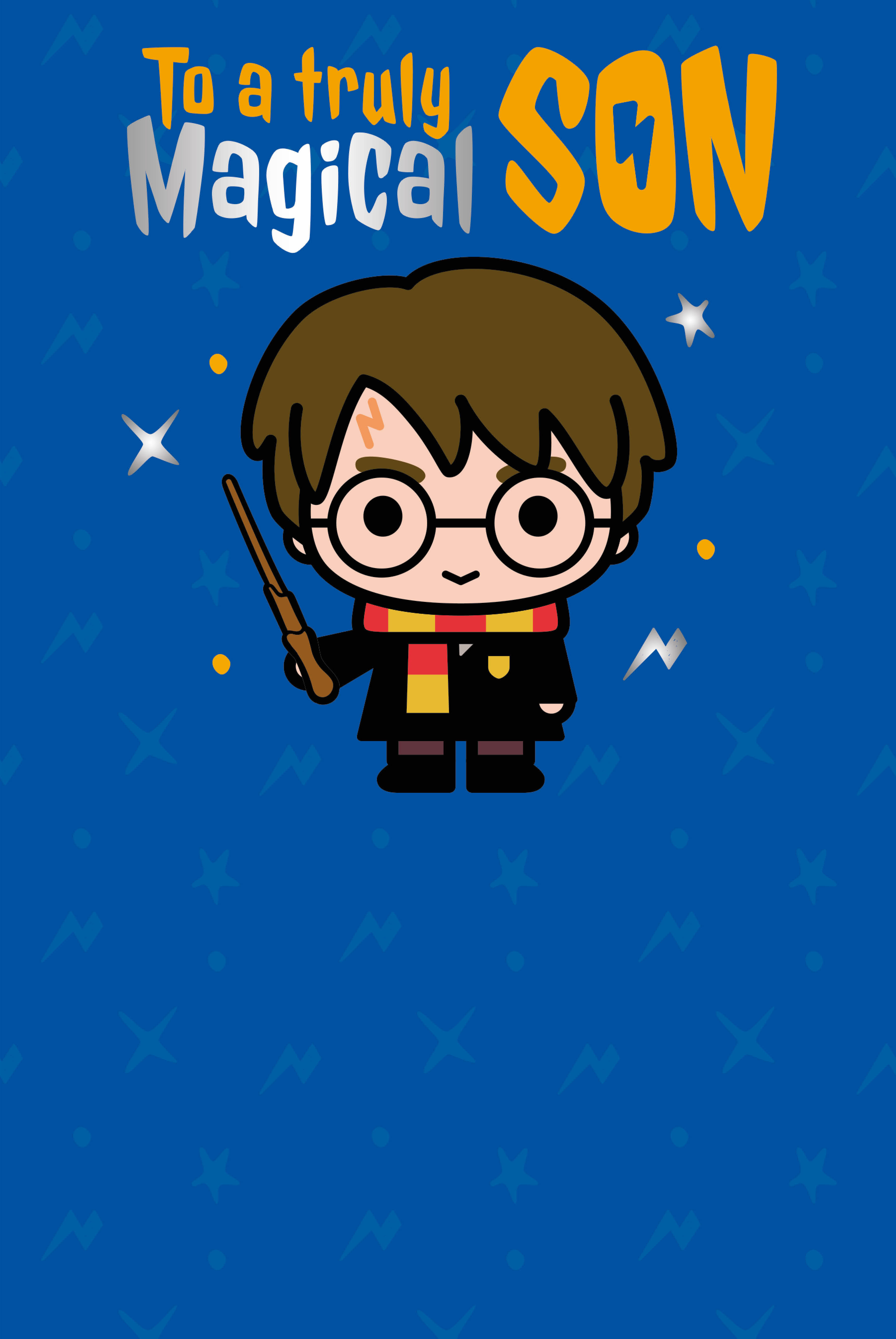 Harry Potter Son Birthday Card