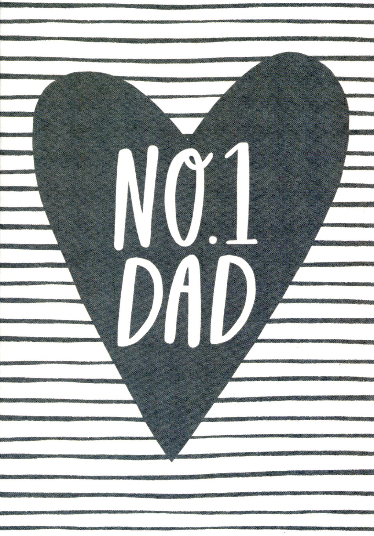 Number 1 Dad Greeting Card