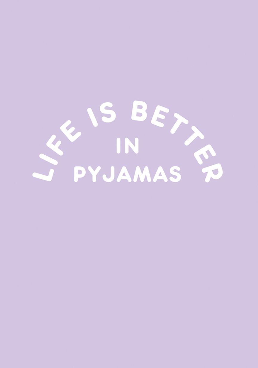 Pyjamas Greeting Card