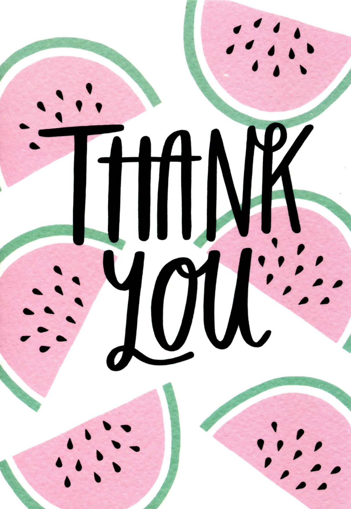Watermelons Thank You Card