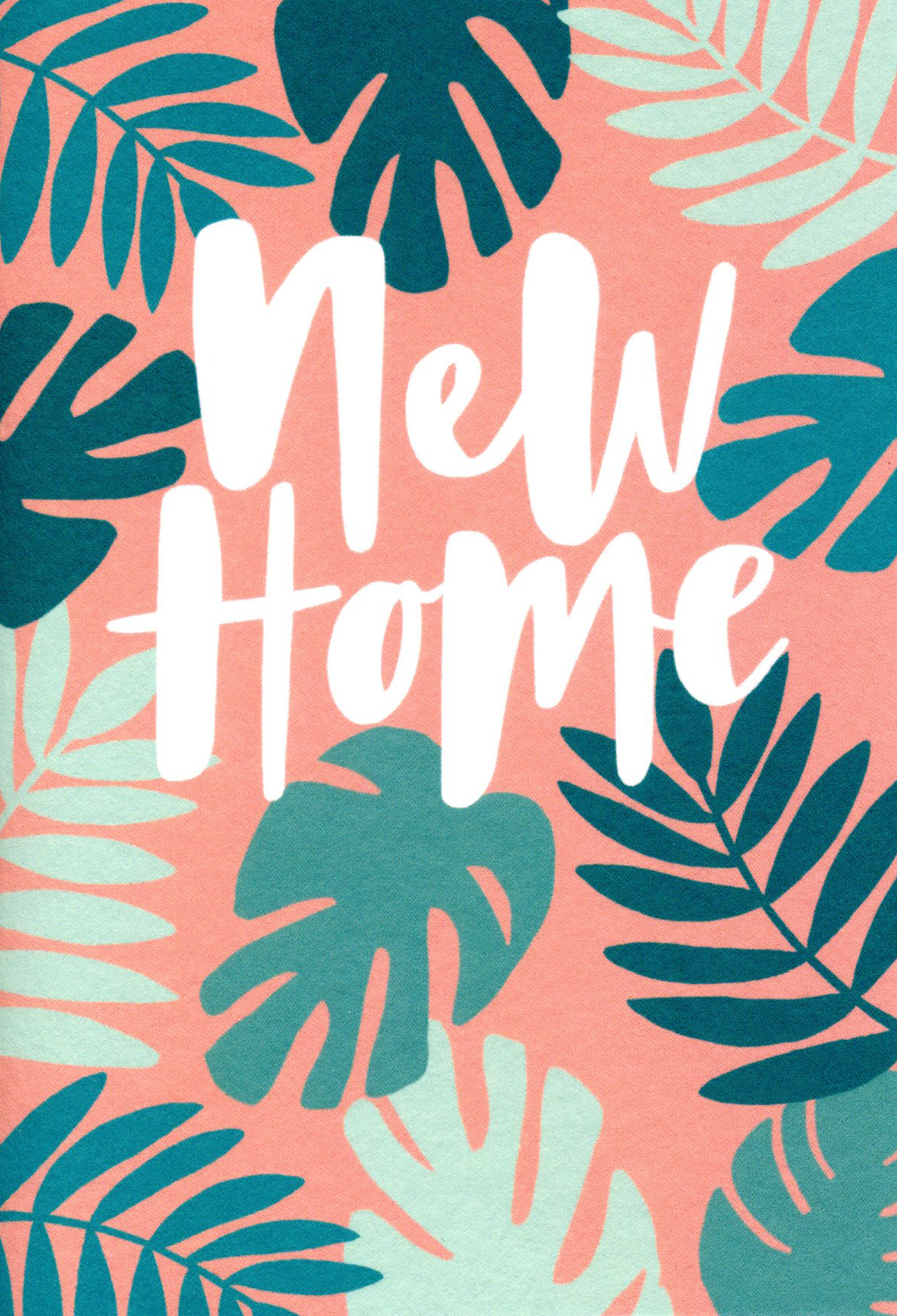Plant Leaves New Home Card