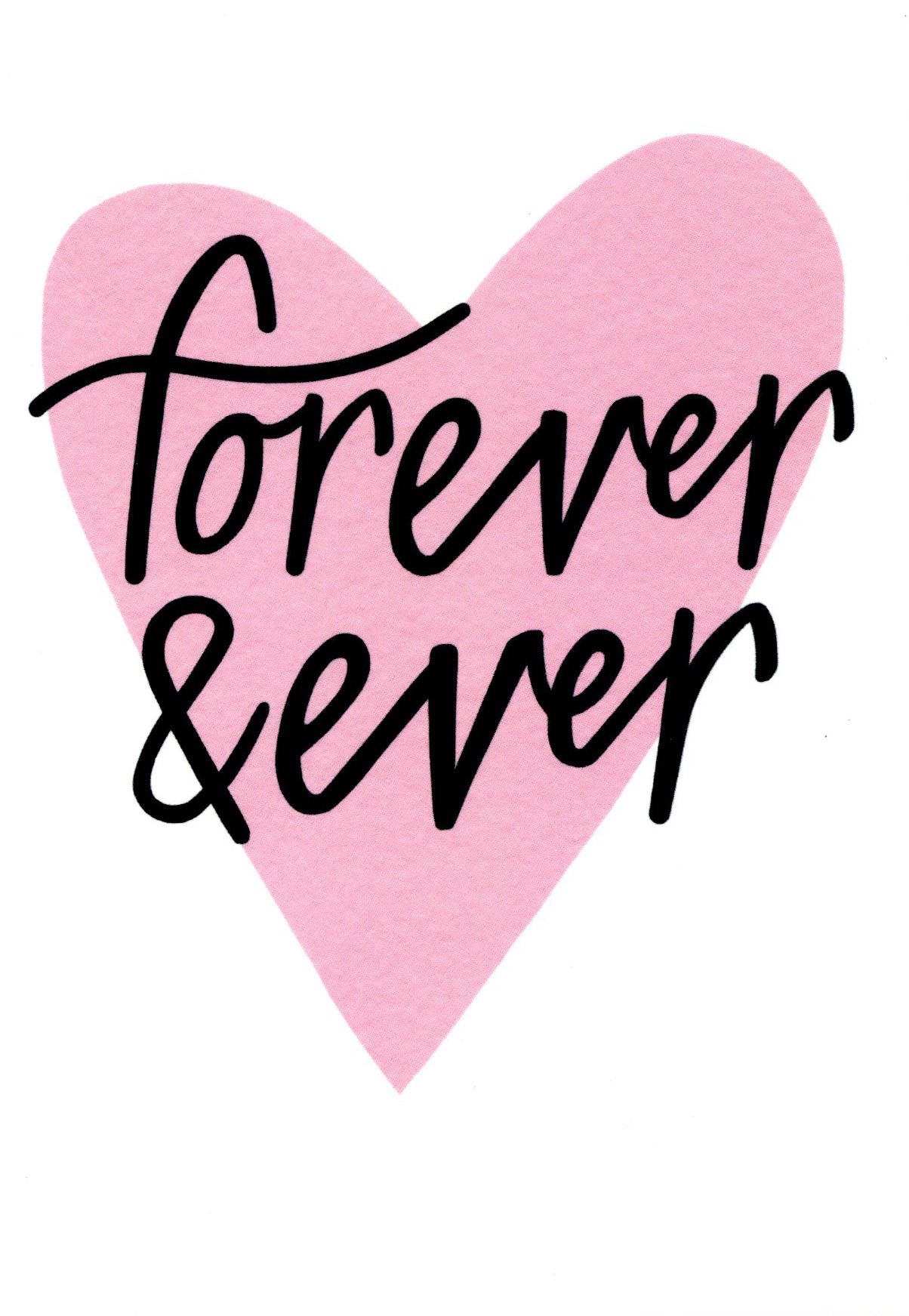 Forever and Ever Greeting Card