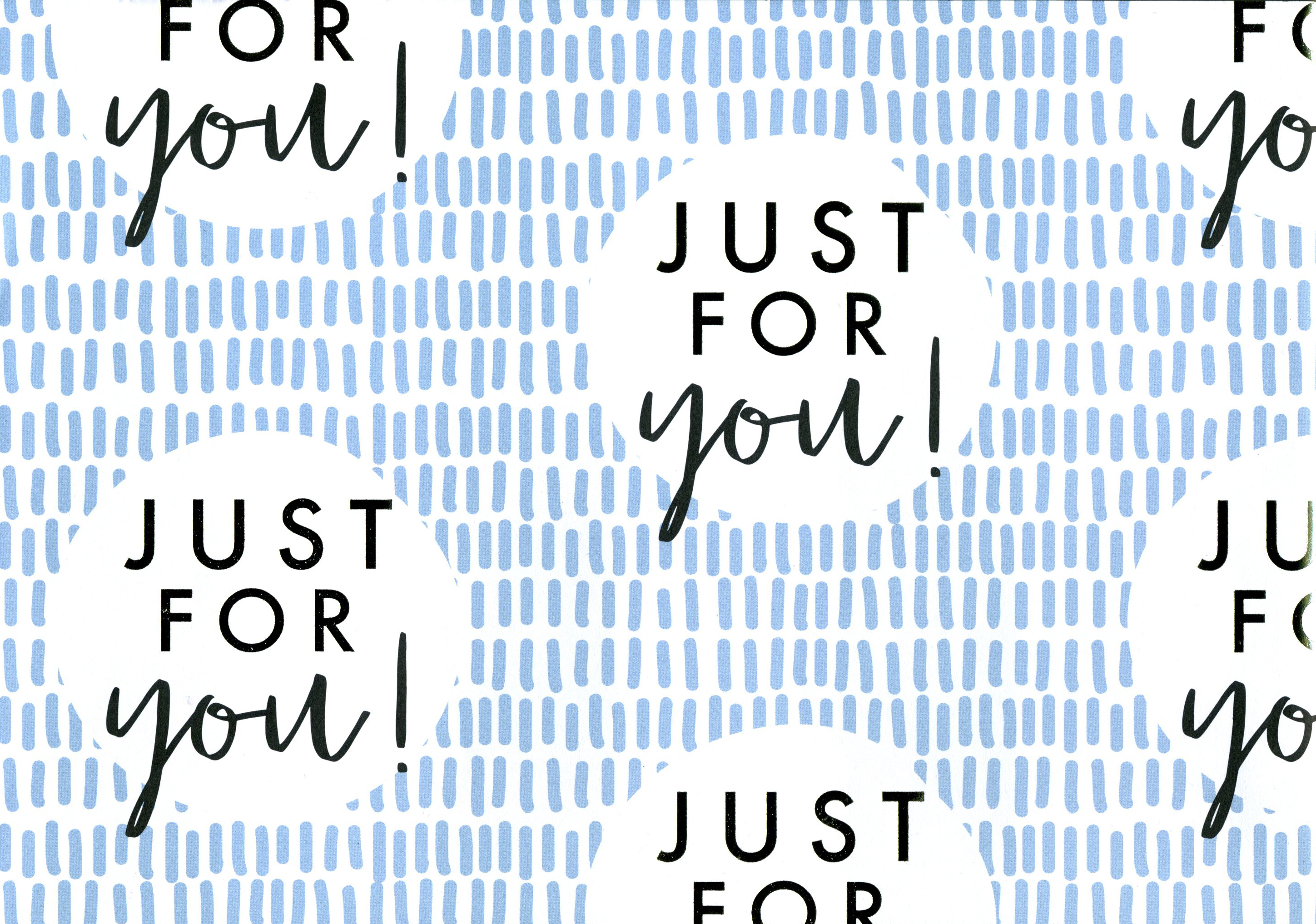 Just for You Wrapping Paper