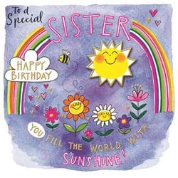 Sunshine Sister Birthday Card