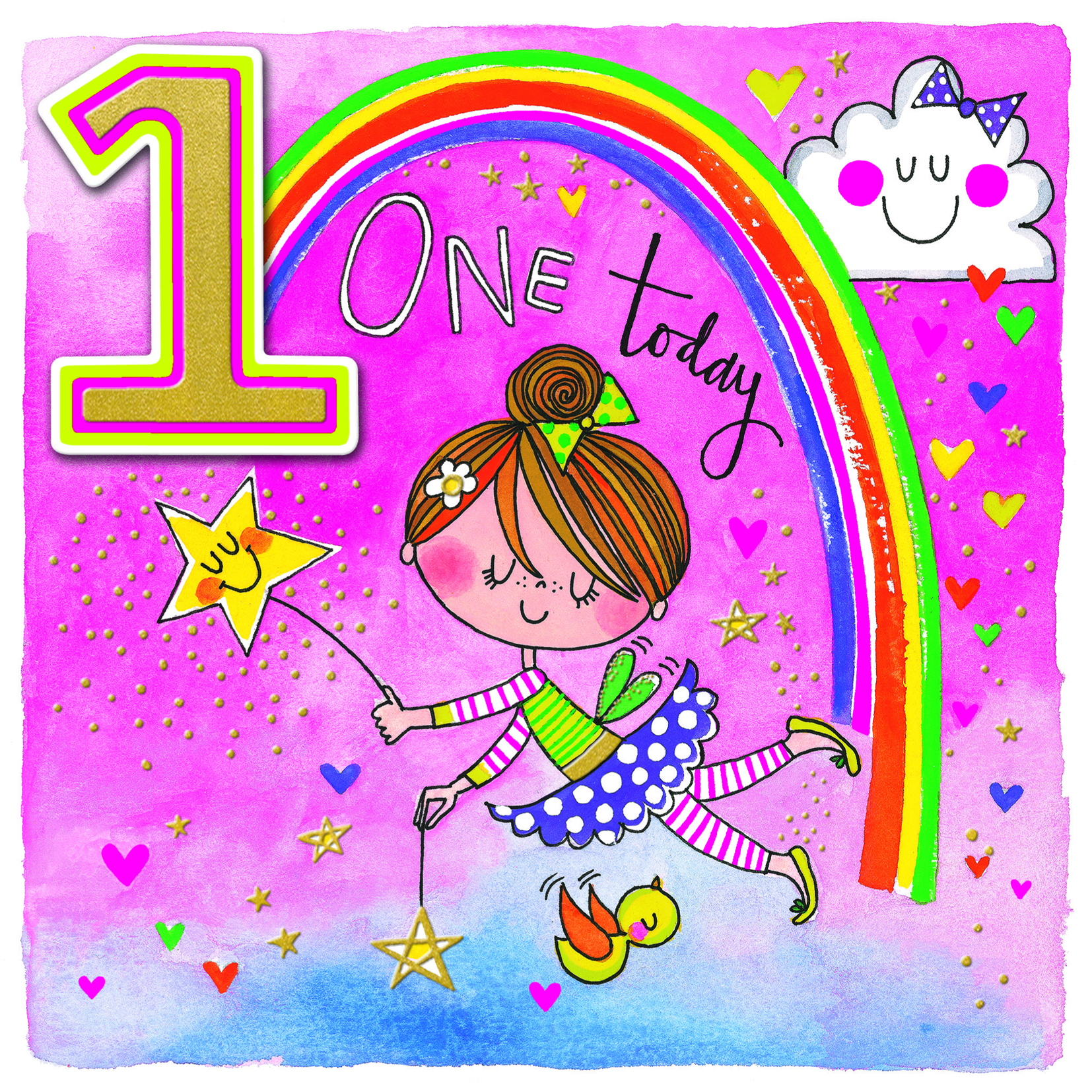 Fairy 1st Birthday Card