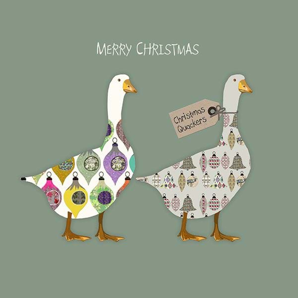 Christmas Quackers Christmas Card