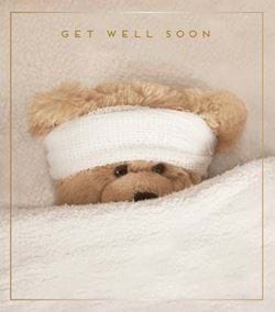 Bear Get Well Soon Card