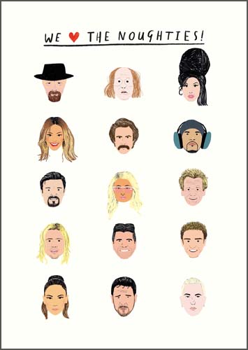 Noughties Birthday Card