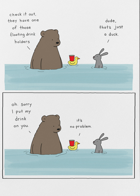 Duck Greeting Card