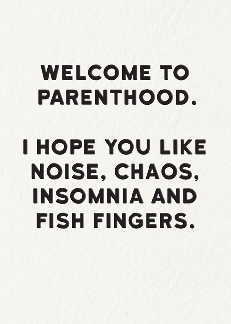 Parenthood New Baby Card