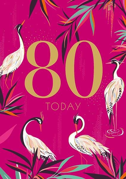 Birds 80th Birthday