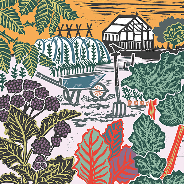 Gardening Greeting Card