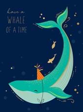 Whale of a Time Birthday Card