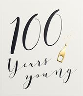 Years Young 100th Birthday Card