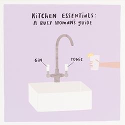 Kitchen Essentials Greeting Card