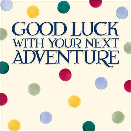 Spotty Good Luck Card