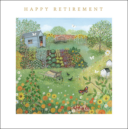 Gardening Retirement Card