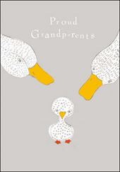 Duckling New Grandparents Card