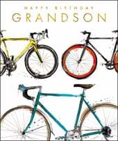 Bike Grandson Birthday Card
