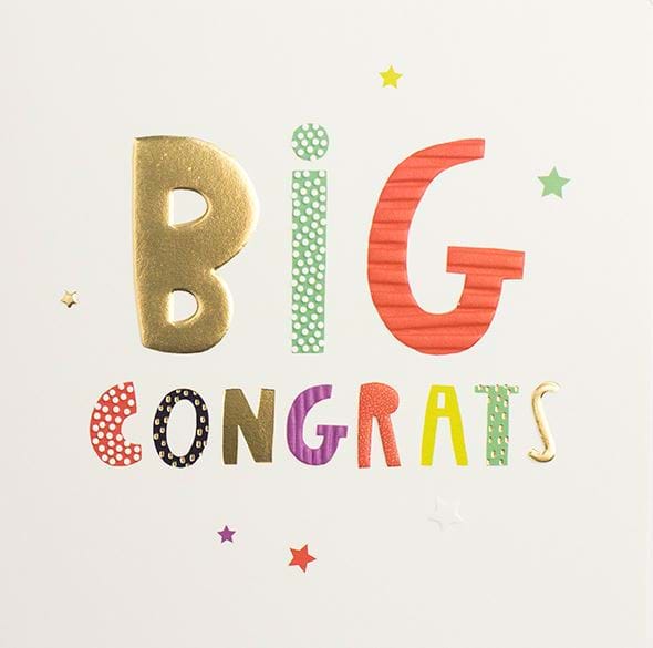 Bright Congratulations Card
