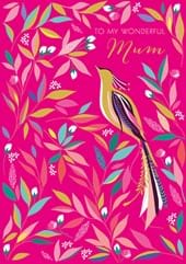 Pink Cockatoo Mother's Day Card