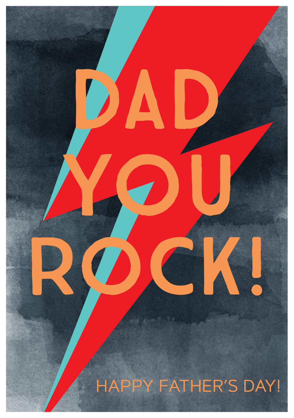 You Rock Father's Day Card