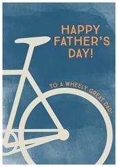 Wheely Great Father's Day Card