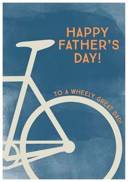 Wheely Great Father's Day Card